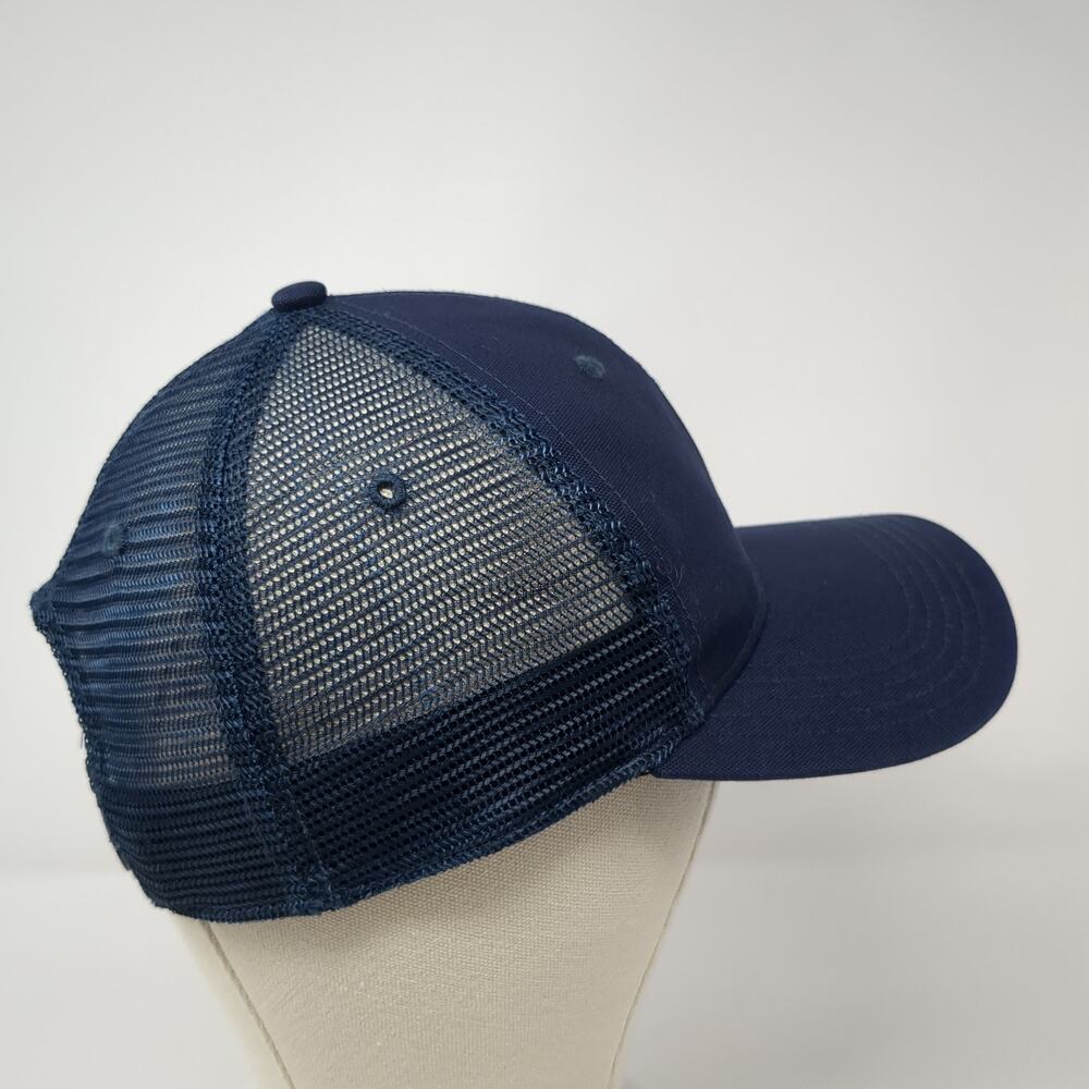 Ecc Snapback Mesh Back Trucker Hat Blue One Size Embroidered Carhartt View 5